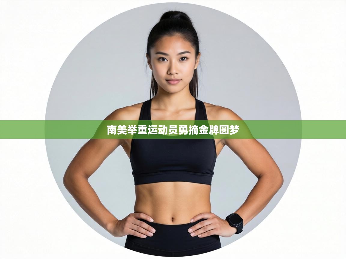 南美举重运动员勇摘金牌圆梦