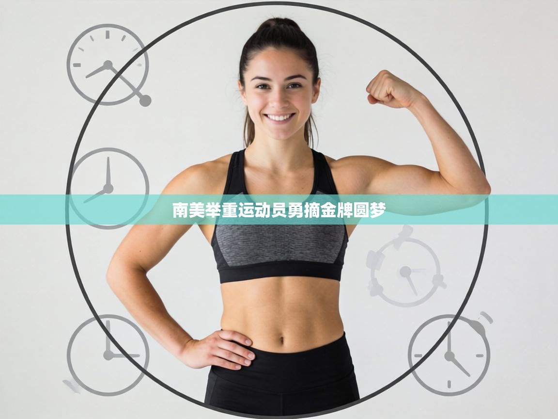 南美举重运动员勇摘金牌圆梦