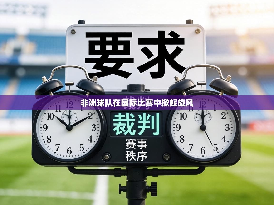 非洲球队在国际比赛中掀起旋风